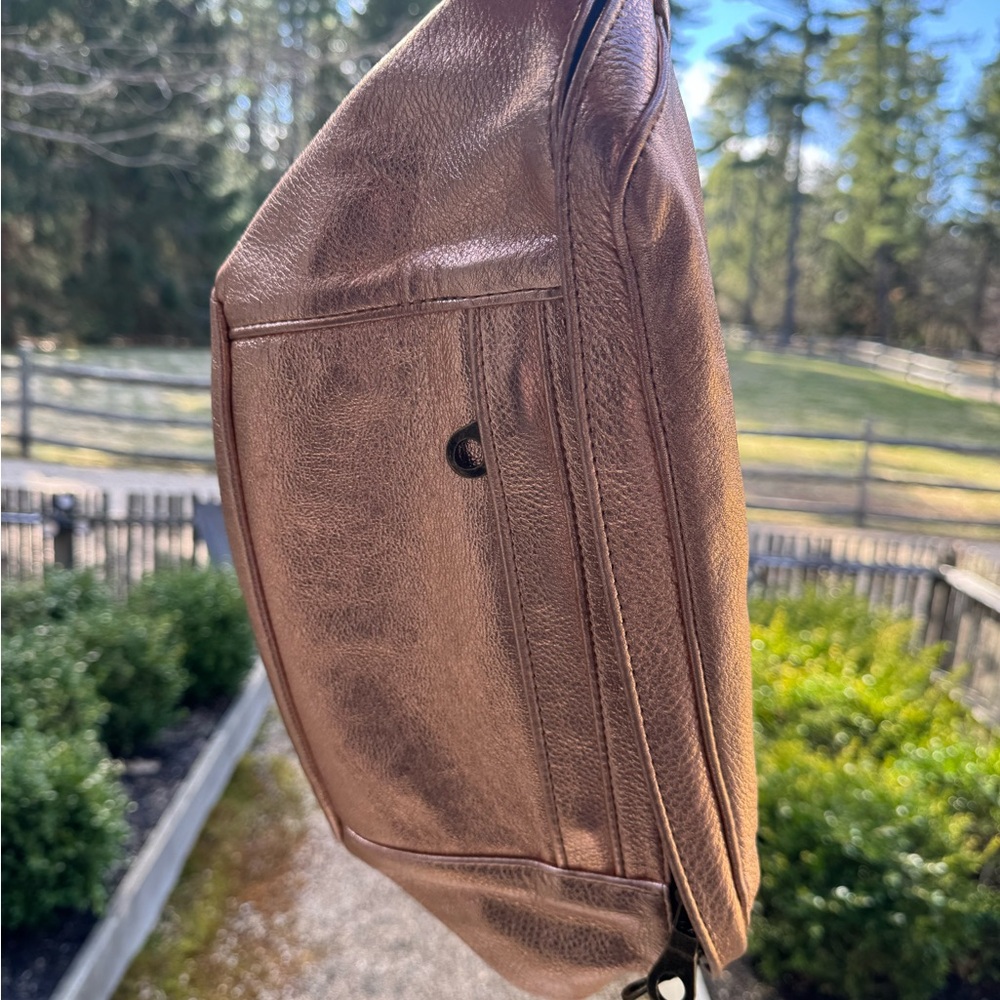 Rose gold Parker thatch sling